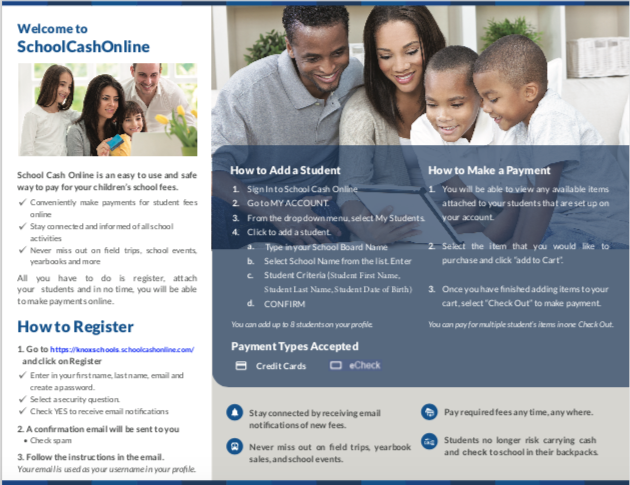  School Cash Online FAQ